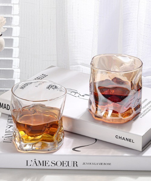 【新品未使用】最高級◎新型ICチップ搭載 モノグラム アンプラント 付属品完備 Made in I（メイドインアイ）の「クランブルクリアグラス（グラス