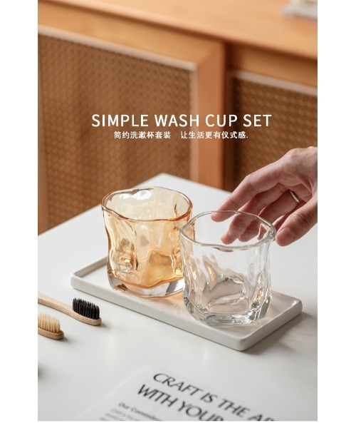 クランブルクリアグラス（グラス/マグカップ/タンブラー）｜Made in I