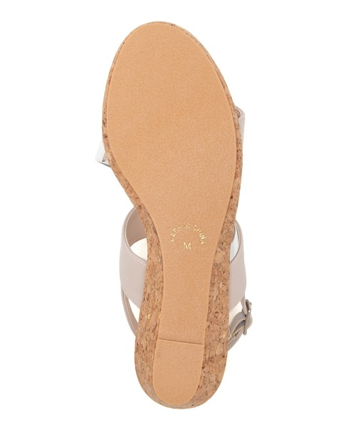 JELLY BEANS（ジェリービーンズ）の「トリプルベルトバックバンドウエッジサンダル(210-40396)JELLY BEANS(ジェリービーンズ)（サンダル・レディース・ブラック/ブルー/アイボリー・S/M/L）」の10枚目の写真