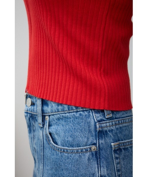 ミューラル・ジレ(ハイク、カレンソロジー、マディソンブルー、ドゥロワー Wジップショートスリーブプルオーバー（カーディガン/ボレロ