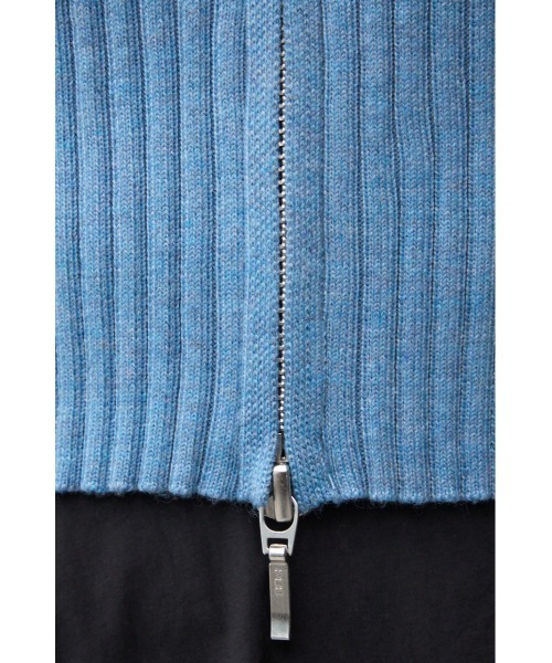 AZUL by moussy（アズールバイマウジー）の「Wジップショートスリーブプルオーバー（カーディガン/ボレロ・レディース・レッド/オフホワイト/ブルー/グレー/ブラック・FREE）」の17枚目の写真