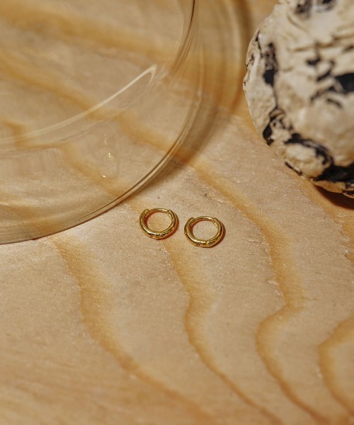 TODAYFUL（トゥデイフル）の「TODAYFUL　Petit Hoop Pierce プチフープピアス/12490904（ピアス（両耳用）・レディース・シルバー/ゴールド・ONE SIZE）」の10枚目の写真