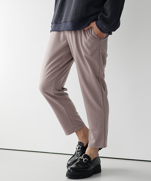 新品 3.2万 PT01 チノパンツ スラックス GROOVE SUPER SLIM FIT ストレッチ メンズ 無地 オリーブ【46】ピーティーゼロウーノ 317765