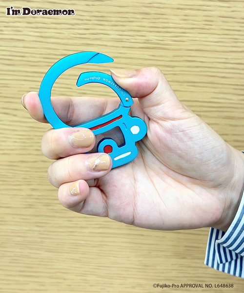 Flowering(フラワーリング)の「I’M DORAEMON/カラビナ(キーホルダー・レディース・ブルー/グリーン・FREE)」の6枚目の写真