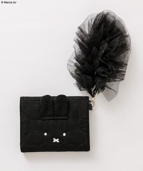 Miffy（ ミッフィー）の「miffyマルチケース（ポーチ・レディース・オフホワイト/ピンク/ブラック・FREE）」の3枚目の写真