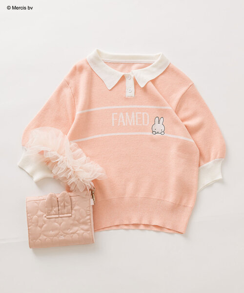 Miffy（ ミッフィー）の「miffyマルチケース（ポーチ・レディース・オフホワイト/ピンク/ブラック・FREE）」の13枚目の写真