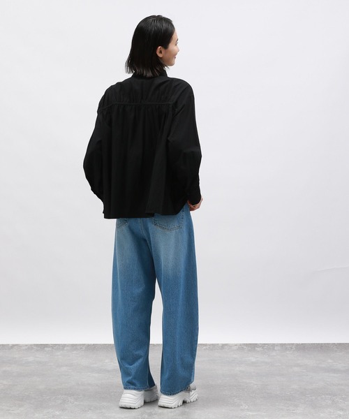 セール】ギャザーリボンシャツ / 142589（シャツ/ブラウス