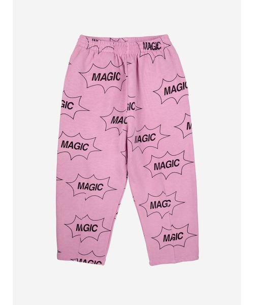 BOBO CHOSES(ボボショーズ)の「It's Magic all over jogging pants(スウェットパンツ・キッズ・ピンク・2-3YEAR/4-5YEAR/6-7YEAR/11 YEAR)」の5枚目の写真