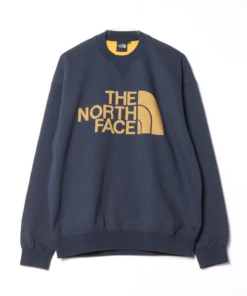 THE NORTH FACE(ザノースフェイス)の「THE NORTH FACE/ザ・ノース・フェイス JACQUARD HALF DOME CREW スウェット/トレーナー NT62438(スウェット・メンズ・ホワイト/ネイビー/ブラック/ミックスグレー・M/L/XL)」の4枚目の写真