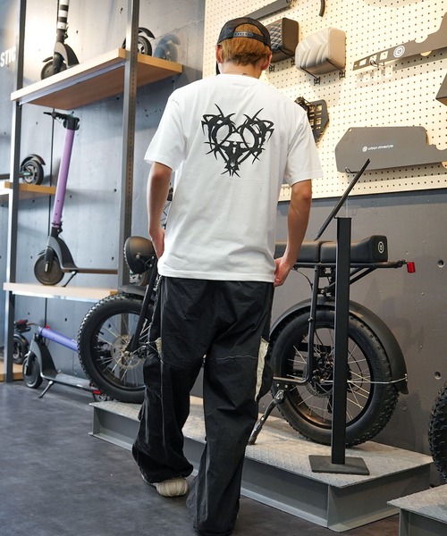 【RIPPER】ハートスクリプト Tシャツ / Heart Script T-Shirt（Tシャツ/カットソー）｜RIPPER（リッパー）