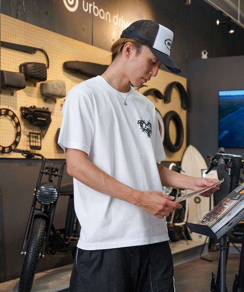 【RIPPER】ハートスクリプト Tシャツ / Heart Script T-Shirt（Tシャツ/カットソー）｜RIPPER（リッパー）