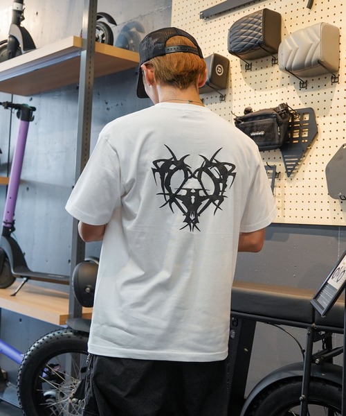 【RIPPER】ハートスクリプト Tシャツ / Heart Script T-Shirt（Tシャツ/カットソー）｜RIPPER（リッパー）