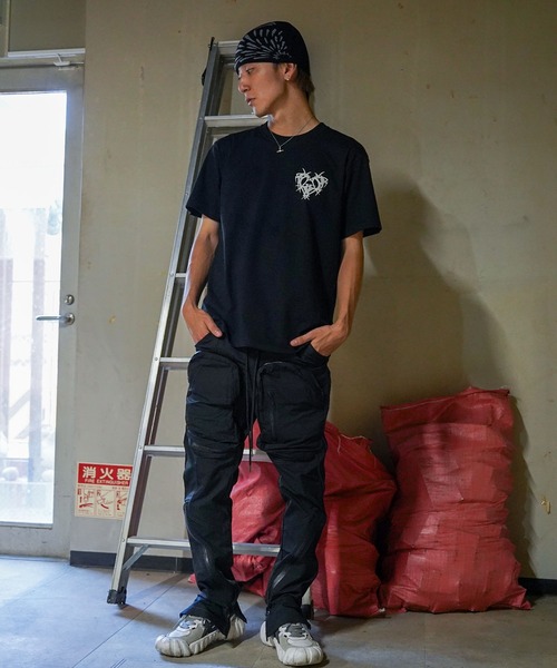 【RIPPER】ハートスクリプト Tシャツ / Heart Script T-Shirt（Tシャツ/カットソー）｜RIPPER（リッパー）