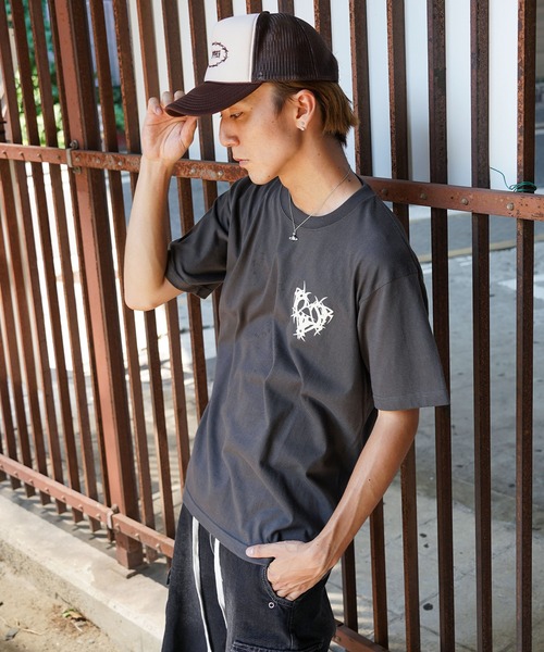 【RIPPER】ハートスクリプト Tシャツ / Heart Script T-Shirt（Tシャツ/カットソー）｜RIPPER（リッパー）