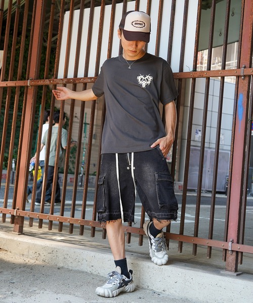 【RIPPER】ハートスクリプト Tシャツ / Heart Script T-Shirt（Tシャツ/カットソー）｜RIPPER（リッパー）