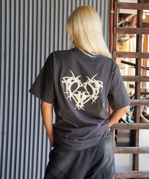 【RIPPER】ハートスクリプト Tシャツ / Heart Script T-Shirt（Tシャツ/カットソー）｜RIPPER（リッパー）