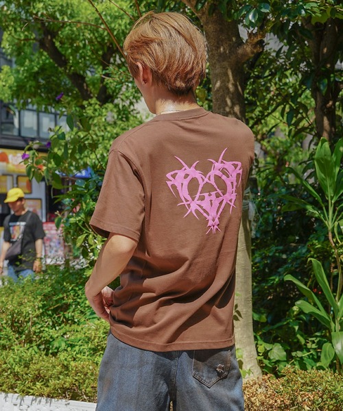 【RIPPER】ハートスクリプト Tシャツ / Heart Script T-Shirt（Tシャツ/カットソー）｜RIPPER（リッパー）