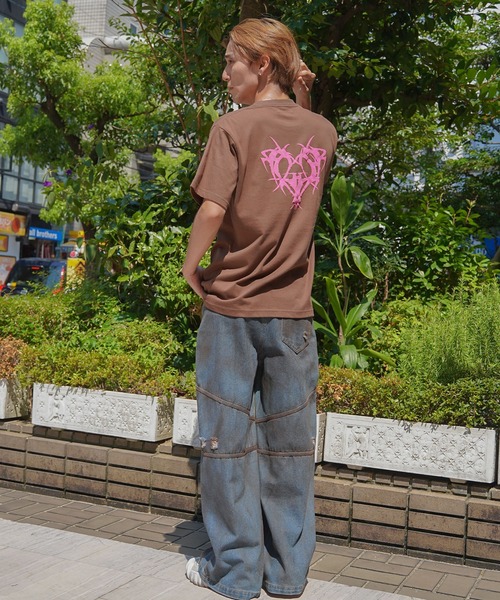 【RIPPER】ハートスクリプト Tシャツ / Heart Script T-Shirt（Tシャツ/カットソー）｜RIPPER（リッパー）