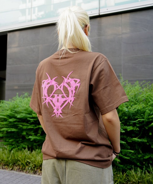【RIPPER】ハートスクリプト Tシャツ / Heart Script T-Shirt（Tシャツ/カットソー）｜RIPPER（リッパー）