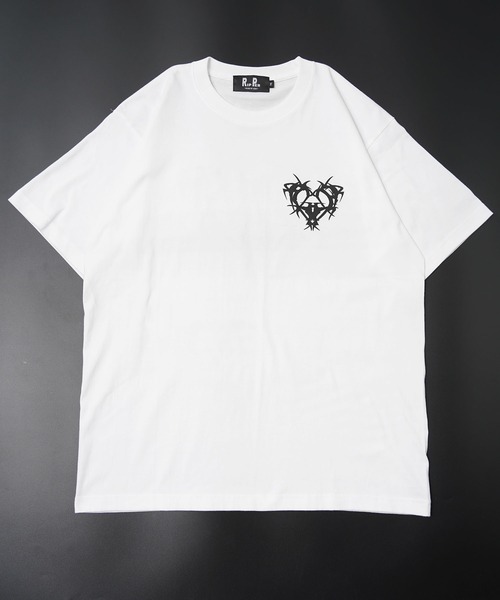 【RIPPER】ハートスクリプト Tシャツ / Heart Script T-Shirt（Tシャツ/カットソー）｜RIPPER（リッパー）