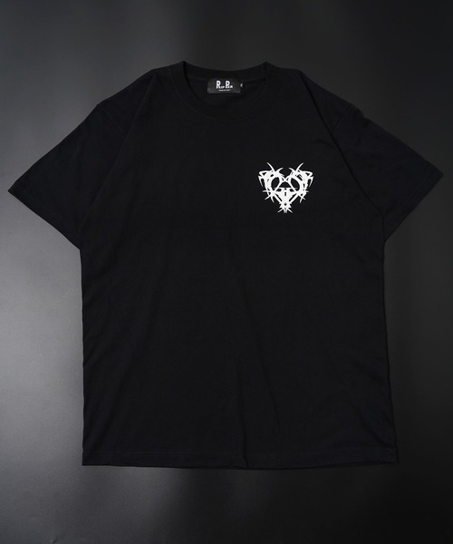 【RIPPER】ハートスクリプト Tシャツ / Heart Script T-Shirt（Tシャツ/カットソー）｜RIPPER（リッパー）