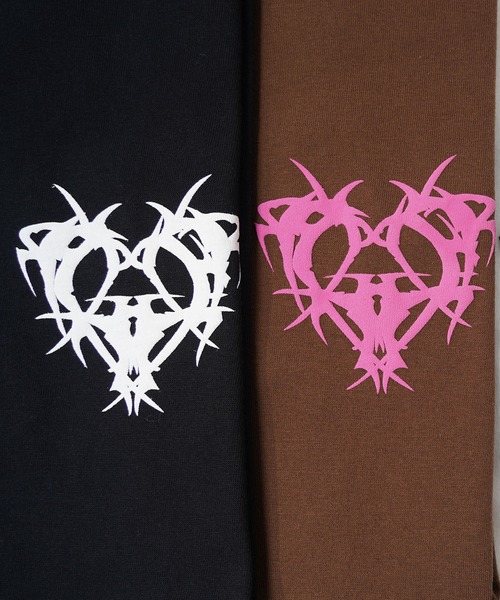 【RIPPER】ハートスクリプト Tシャツ / Heart Script T-Shirt（Tシャツ/カットソー）｜RIPPER（リッパー）