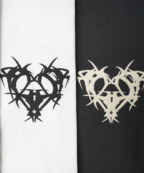 【RIPPER】ハートスクリプト Tシャツ / Heart Script T-Shirt（Tシャツ/カットソー）｜RIPPER（リッパー）