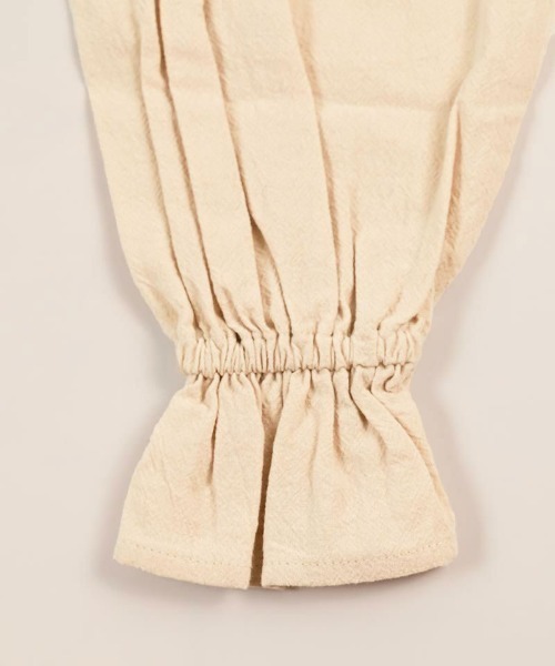 MARKEY'S（マーキーズ）の「刺繍ビッグカラーブラウス（シャツ/ブラウス・キッズ・アイボリー/ブラウン/ラベンダー・100/130/120/110/90）」の6枚目の写真