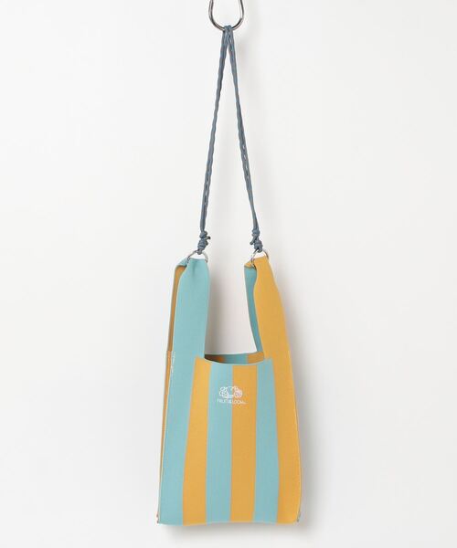 FRUIT OF THE LOOM(フルーツオブザルーム)の「FRUIT OF THE LOOM / FTL STRIPED MINI SHOULDER BAG / 80677600(ショルダーバッグ・レディース・グリーン/ネイビー/サックスブルー/レッド/ラベンダー・ONESIZE)」の14枚目の写真