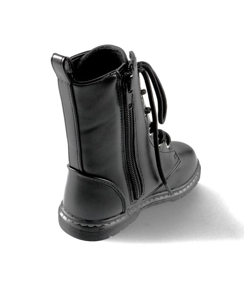 BRANSHES（ブランシェス）の「レースアップブーツ（ブーツ・キッズ・ブラック/ブラウン・21.0cm/18.0cm/17.0cm/19.0cm/16.0cm/20.0cm）」の10枚目の写真