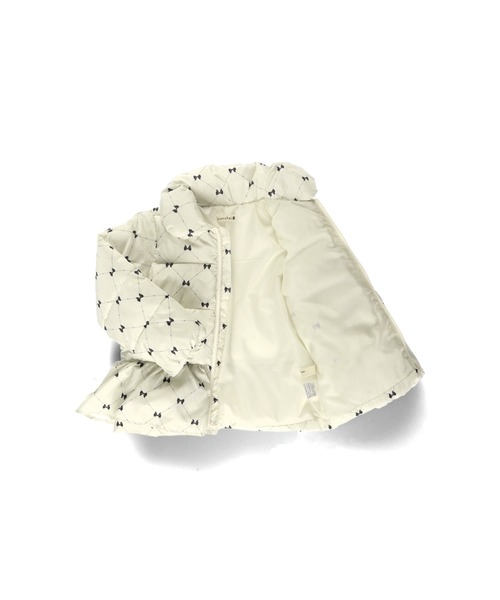 BRANSHES（ブランシェス）の「ジップアップペプラムアウター（ブルゾン・キッズ・アイボリー/ラベンダー/ピンク・100cm/110cm/120cm/90cm/130cm/140cm/150cm）」の6枚目の写真