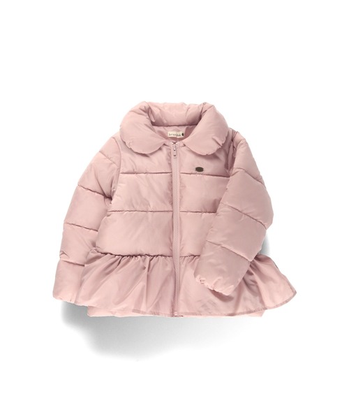 セール】ジップアップペプラムアウター（ブルゾン）｜branshes