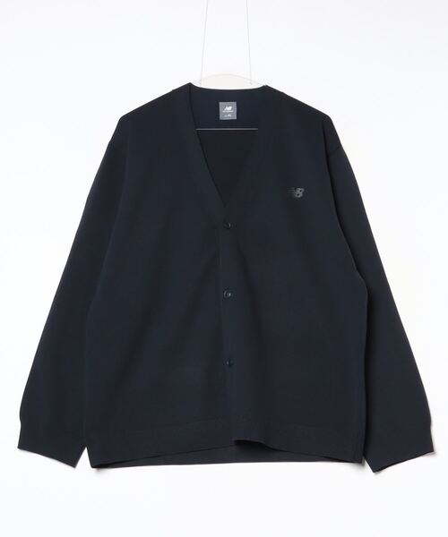 NEW BALANCE（ニューバランス）の「【別注】ニューバランス New Balance THE CITY ニットカーディガン 限定コラボ（Tシャツ/カットソー・メンズ・ブラウン/ネイビー/ブラック・S/M/L/LL）」の3枚目の写真