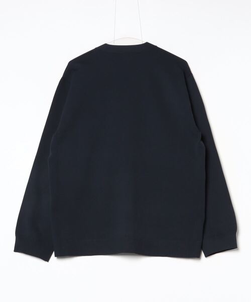 NEW BALANCE（ニューバランス）の「【別注】ニューバランス New Balance THE CITY ニットカーディガン 限定コラボ（Tシャツ/カットソー・メンズ・ブラウン/ネイビー/ブラック・S/M/L/LL）」の4枚目の写真