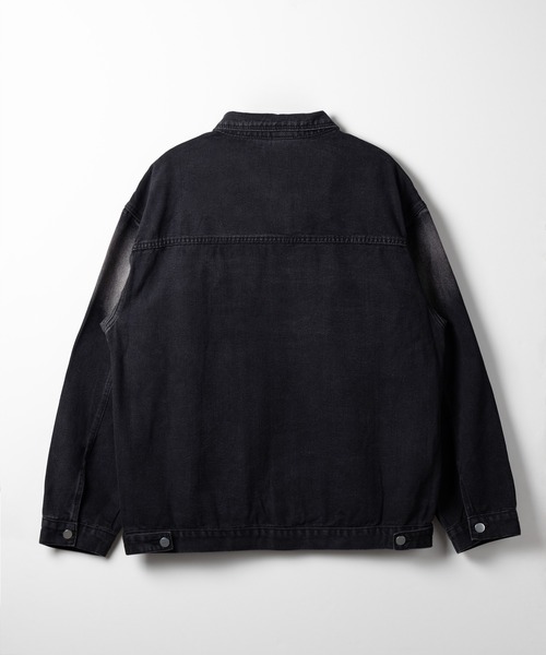 a*1様 ヴィンテージオーバーデニムジャケット 2color ／ 2size 】グラデーションヴィンテージウォッシュ