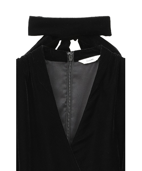 セール】VELOR BALLOON MINI ONEPIECE（ワンピース）｜CLANE