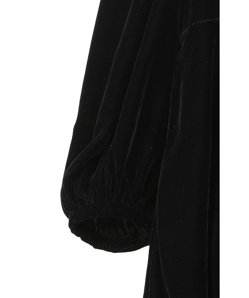 セール】VELOR BALLOON MINI ONEPIECE（ワンピース）｜CLANE