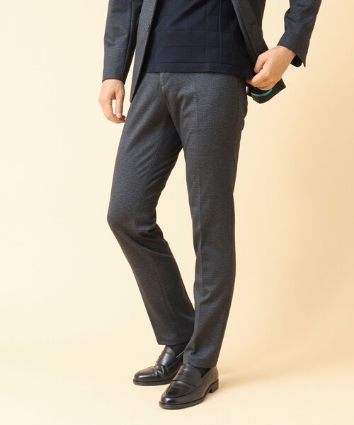 NOLLEY’S（ノーリーズ）の「《セットアップ/ビジカジ対応》テクニカルジャージ パンツ（その他パンツ・メンズ・ネイビー/ブルー系その他6・M/L/XL/S）」の16枚目の写真