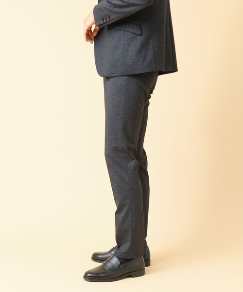 NOLLEY’S（ノーリーズ）の「《セットアップ/ビジカジ対応》テクニカルジャージ パンツ（その他パンツ・メンズ・ネイビー/ブルー系その他6・M/L/XL/S）」の17枚目の写真