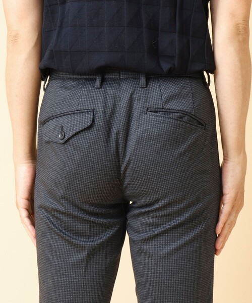 NOLLEY’S（ノーリーズ）の「《セットアップ/ビジカジ対応》テクニカルジャージ パンツ（その他パンツ・メンズ・ネイビー/ブルー系その他6・M/L/XL/S）」の8枚目の写真