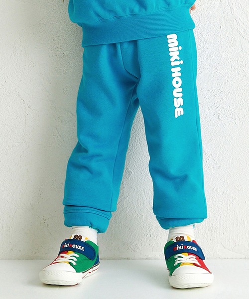 MIKI HOUSE（ミキハウス）の「【WEB限定】ロゴパンツ（その他パンツ・キッズ・ライトグリーン/レッド/ホワイト/ネイビー/イエロー/ブルー/コーラルピンク/グリーン・90cm/80ｃｍ/130cm/110cm/100cm/120cm）」の6枚目の写真