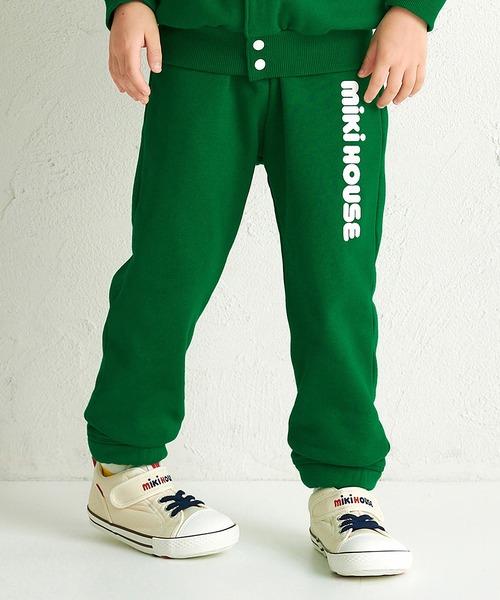 MIKI HOUSE（ミキハウス）の「【WEB限定】ロゴパンツ（その他パンツ・キッズ・ライトグリーン/レッド/ホワイト/ネイビー/イエロー/ブルー/コーラルピンク/グリーン・90cm/80ｃｍ/130cm/110cm/100cm/120cm）」の3枚目の写真