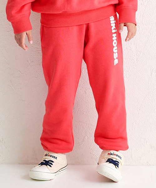 MIKI HOUSE（ミキハウス）の「【WEB限定】ロゴパンツ（その他パンツ・キッズ・ライトグリーン/レッド/ホワイト/ネイビー/イエロー/ブルー/コーラルピンク/グリーン・90cm/80ｃｍ/130cm/110cm/100cm/120cm）」の7枚目の写真