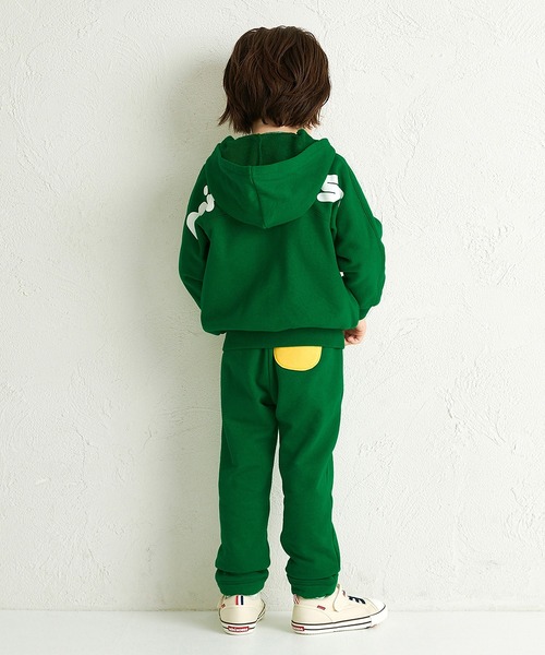 MIKI HOUSE（ミキハウス）の「【WEB限定】ロゴパンツ（その他パンツ・キッズ・ライトグリーン/レッド/ホワイト/ネイビー/イエロー/ブルー/コーラルピンク/グリーン・90cm/80ｃｍ/130cm/110cm/100cm/120cm）」の12枚目の写真