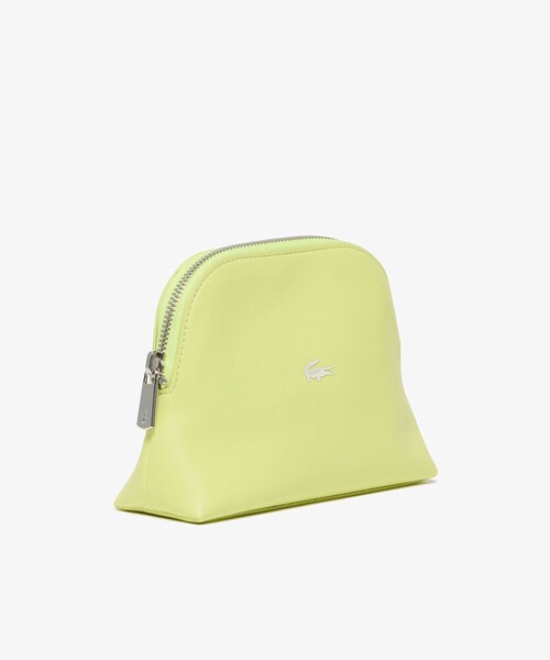 LACOSTE（ラコステ）の「ワンポイントワニロゴコスメポーチ Size: 17.5 x 12.5 x 6.0cm（ポーチ・レディース・ブラック/イエロー・FREE）」の12枚目の写真