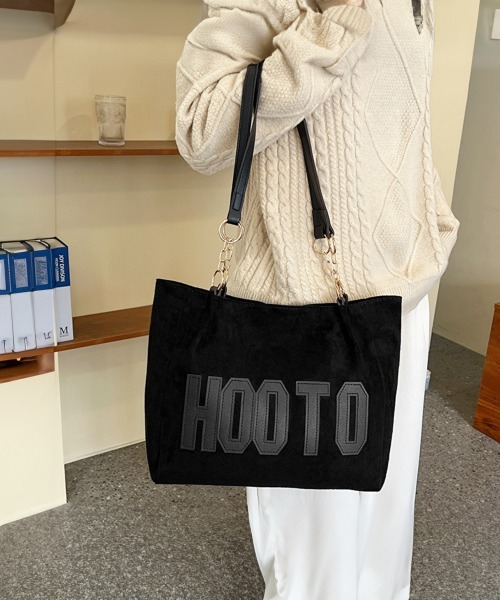 Miniministore(ミニミニストア)の「キャンバストートバッグ ロゴ肩掛けバッグ(トートバッグ・レディース・ブラック/ベージュ/キャメル/レンガ・FREE)」の22枚目の写真