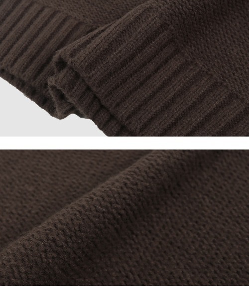 KOBE LETTUCE（コウベレタス）の「[ 田中亜希子さんコラボ ] 選べる2タイプ ループヤーンニットトップス（ニット/セーター・レディース・ブラウン/ピンク系/ライトグレー系/アイボリー系/アイボリー/ブラウン系/ライトグレー/ピンク・M/M1）」の12枚目の写真