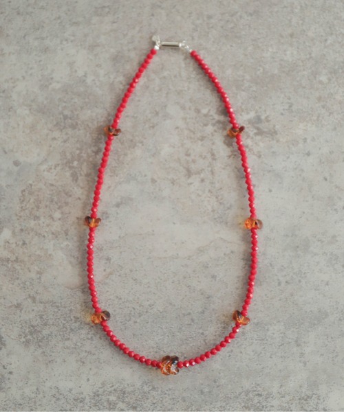 ガラスビーズバイカラーネックレス | NOMBRE IMPAIR