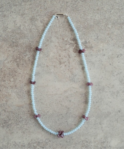 ガラスビーズバイカラーネックレス | NOMBRE IMPAIR