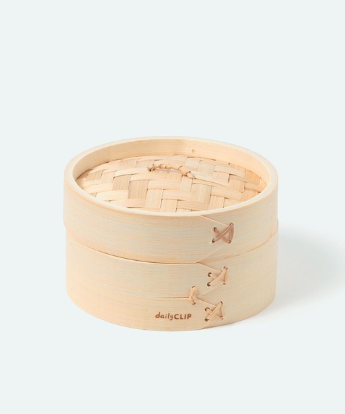 studio CLIP（スタディオクリップ）の「【daily CLIP】竹せいろ 蓋セット 15cm（キッチンツール・レディース・ナチュラル・FREE）」の3枚目の写真